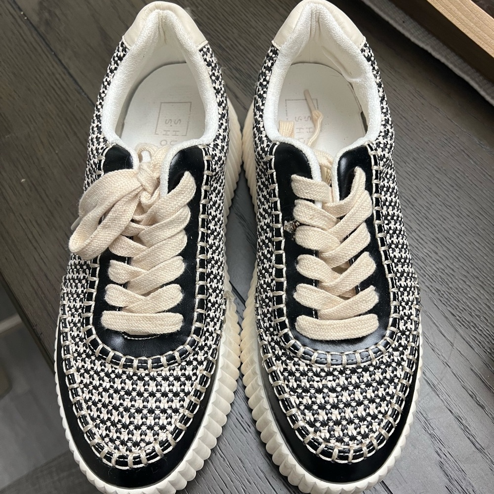 Shu Shop brand boutique tennis shoes from Jules & James Boutique. Worn once.
